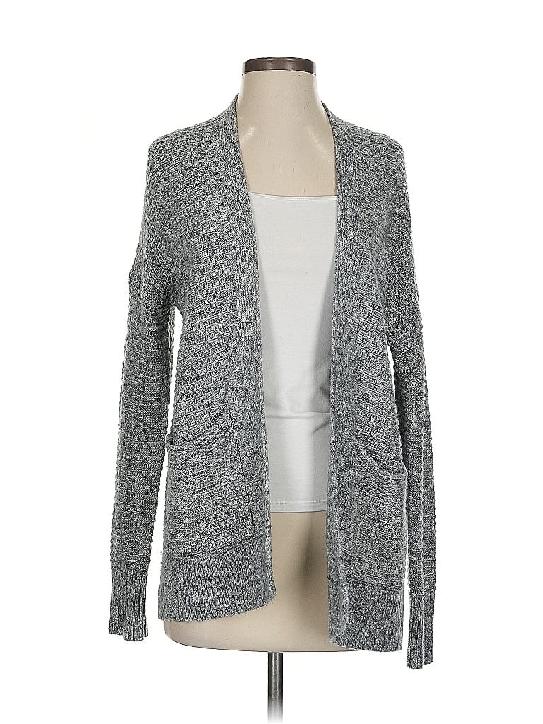 ABERCROMBIE & FITCH Pre-owned Cardigan Sweater In Gray
