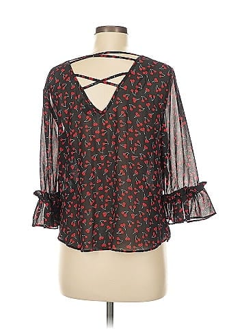 Suzy Shier 3/4 Sleeve Blouse (view 2)