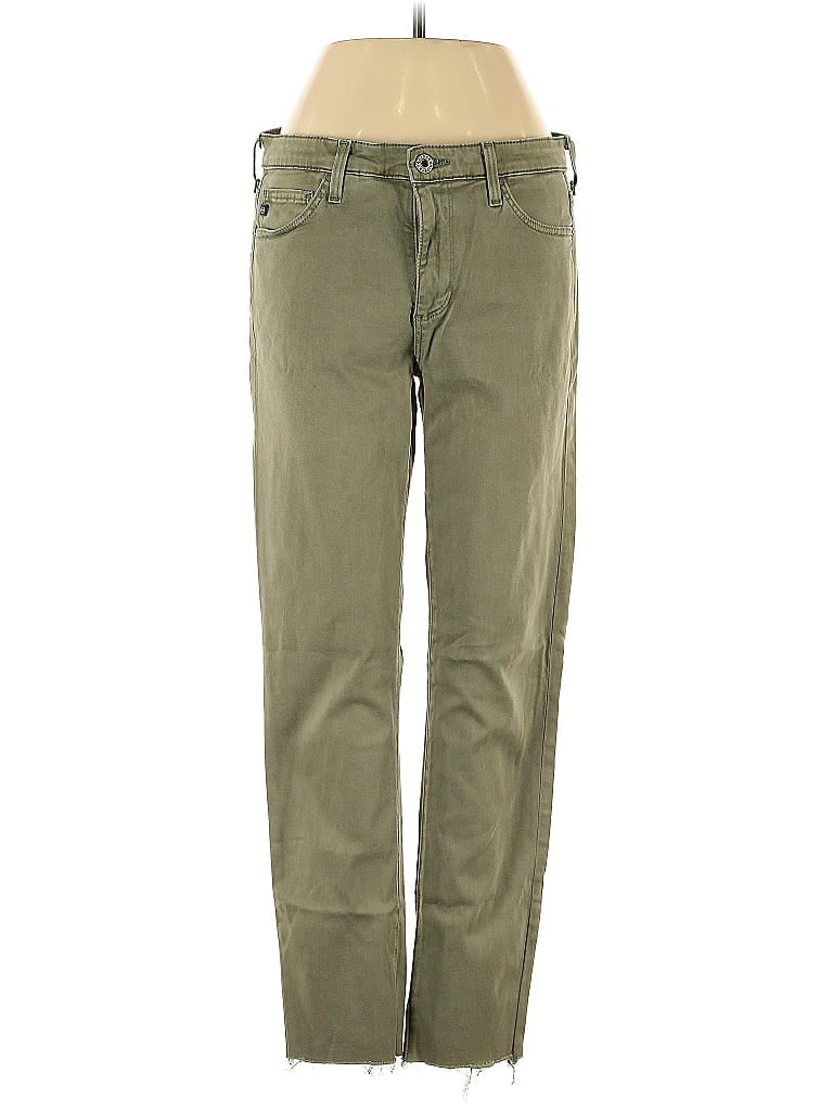 Pre-owned Adriano Goldschmied Jeans In Green