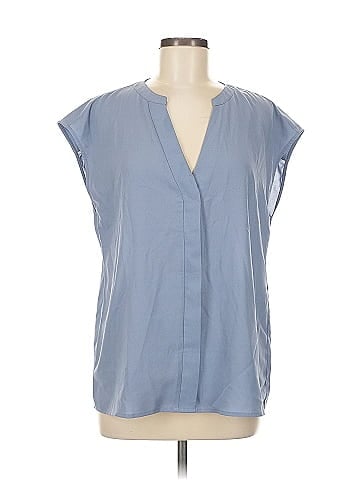 Anne Klein Short Sleeve Blouse (view 1)