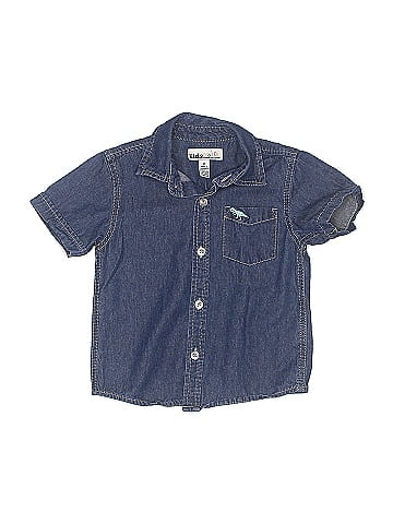 Kids Headquarters Short Sleeve Button-Down Shirt (view 1)