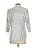 Habitat Gray 3/4 Sleeve Blouse Size XS - photo 2