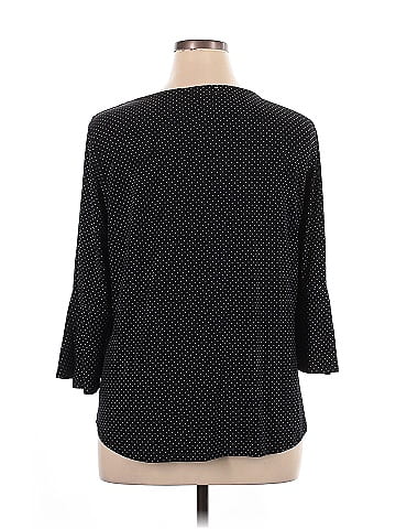 Carmen Carmen Marc Valvo 3/4 Sleeve Top (view 2)