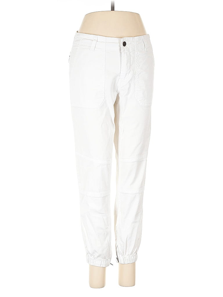 Pre-owned Cosmic Blue Love Casual Pants In White