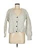 LA MAILLE SEZANE Paris Gray Wool Cardigan Size M - photo 1