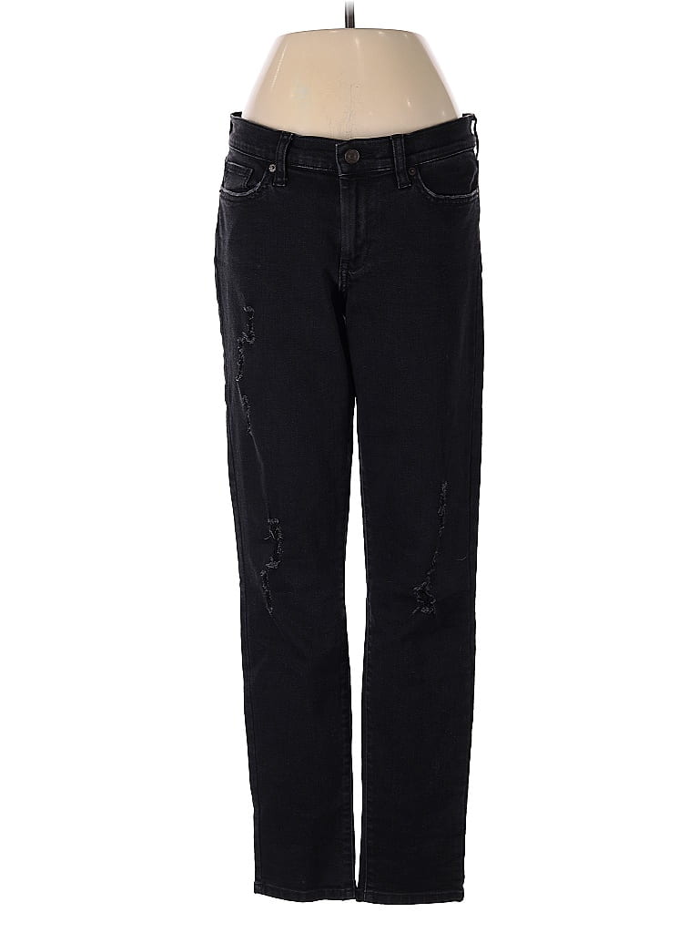 Pre-owned Banana Republic Factory Store Jeans In Black