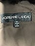 Adrienne Landau 100% Rabbit Fur Black Brown Faux Fur Vest Size M - photo 3
