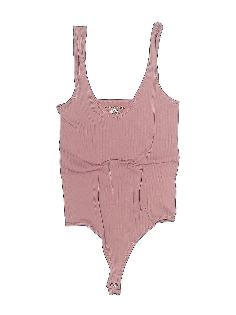 Pre-owned Intimately By Free People Bodysuit In Pink