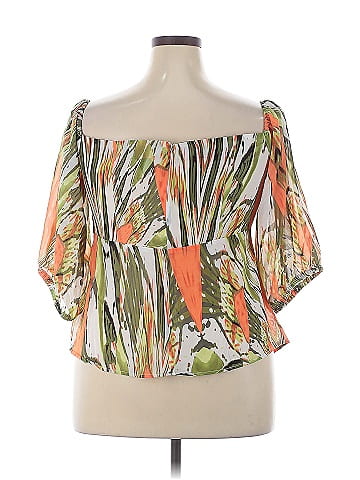Ashley Stewart 3/4 Sleeve Blouse (view 2)