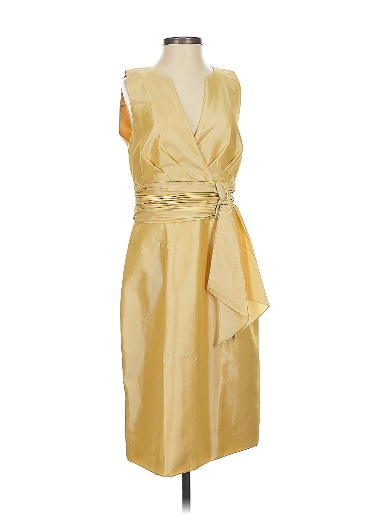 JS BOUTIQUE Pre-owned Cocktail Dress In Yellow