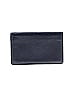 Assorted Brands 100% Leather Blue Black Leather Card Holder One size - photo 1