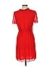 ML Monique Lhuillier 100% Polyester Red Cocktail Dress Size 8 - photo 2