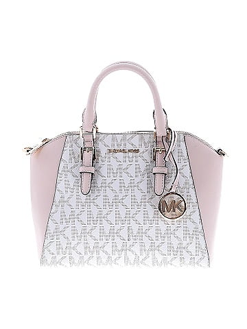 MICHAEL Michael Kors Leather Satchel (view 1)