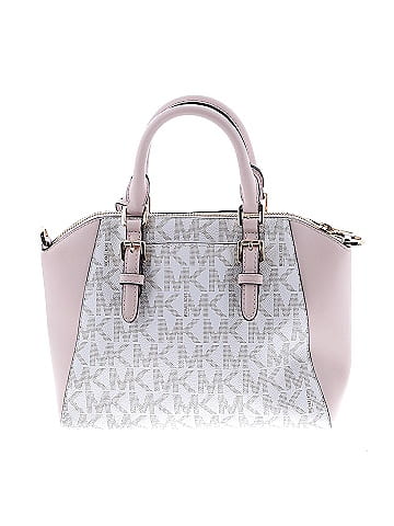 MICHAEL Michael Kors Leather Satchel (view 2)