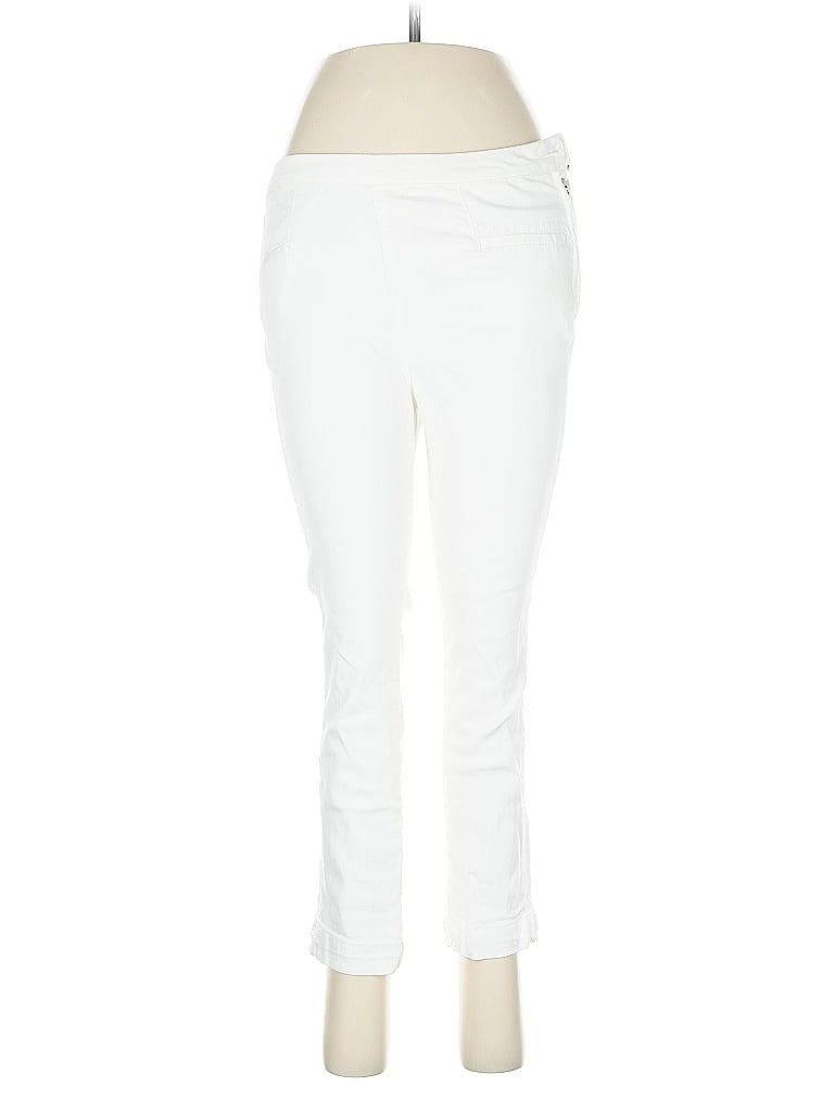 Pre-owned Pilcro And The Letterpress Active Pants In White