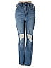 Madewell Hearts Blue Jeans Size 24 waist - photo 1
