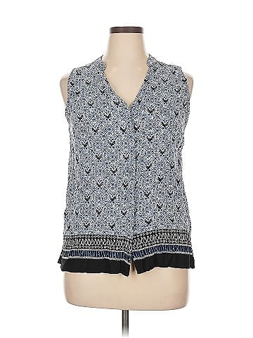 Lucy & Laurel Sleeveless Blouse (view 1)