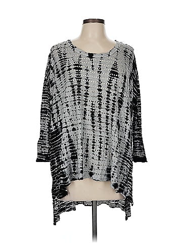 Hard Tail 3/4 Sleeve Top (view 1)