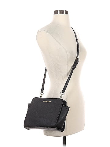 MICHAEL Michael Kors Leather Crossbody Bag (view 2)