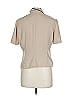 Julian Taylor 100% Polyester Tan Short Sleeve Blouse Size 12 (petite) - photo 2