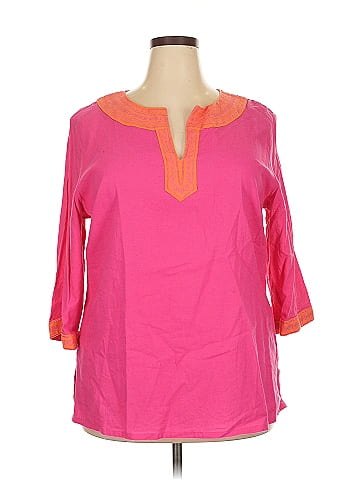 Carole Little 3/4 Sleeve Blouse (view 1)