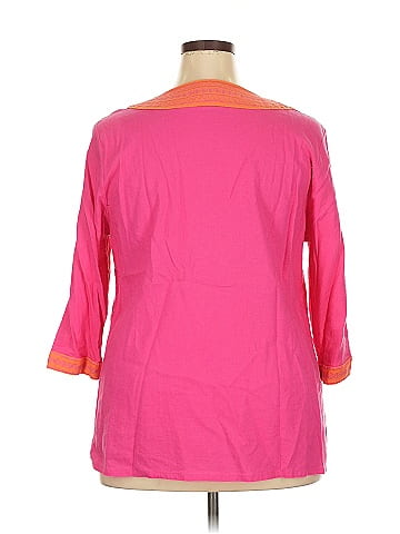 Carole Little 3/4 Sleeve Blouse (view 2)