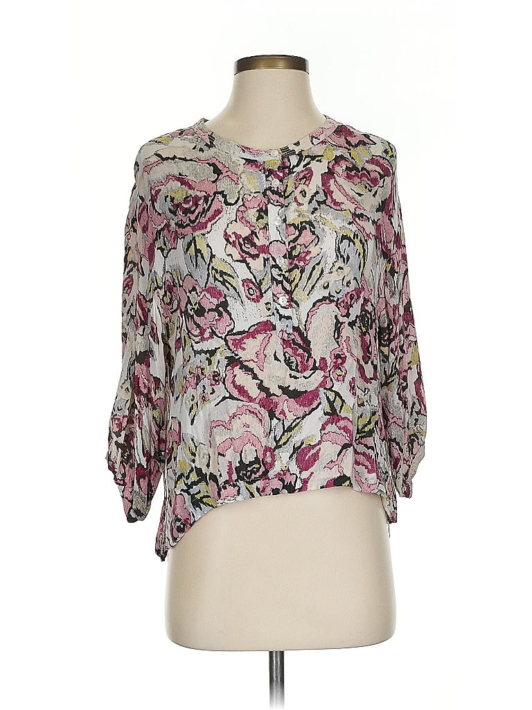 ECOTE Pre-owned 3/4 Sleeve Blouse In Pink