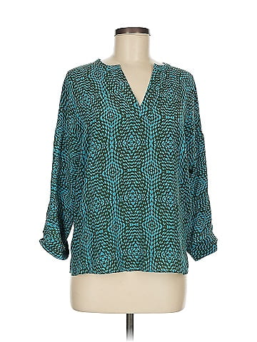 Ellie Kai 3/4 Sleeve Silk Top (view 1)