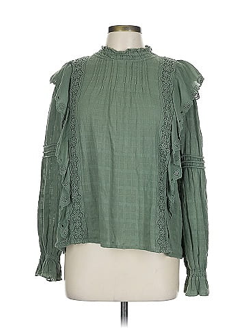 Forever That Girl for Anthropologie Long Sleeve Blouse (view 1)