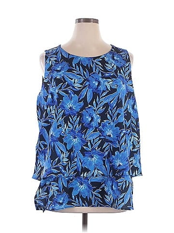 DG^2 by Diane Gilman Sleeveless Blouse (view 1)