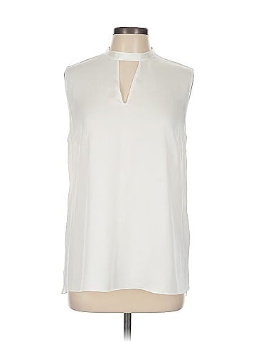 Elie Tahari Sleeveless Silk Top (view 1)
