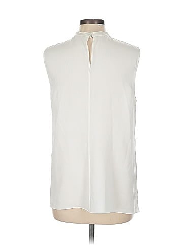 Elie Tahari Sleeveless Silk Top (view 2)