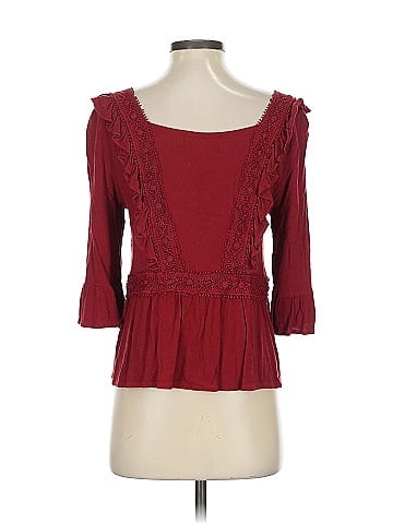 Blue Rain 3/4 Sleeve Top (view 2)
