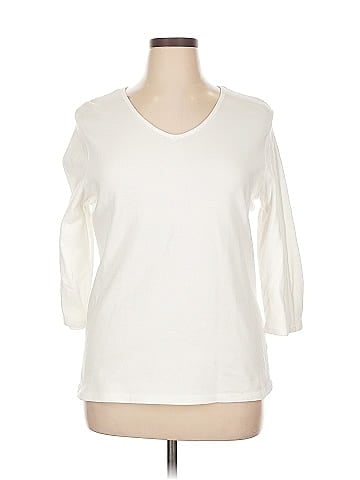 Croft & Barrow 3/4 Sleeve T-Shirt (view 1)