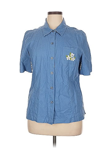 Sag Harbor Short Sleeve Blouse (view 1)
