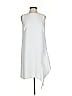 W by Worth 100% Polyester Solid White Cocktail Dress Size 2 - photo 1