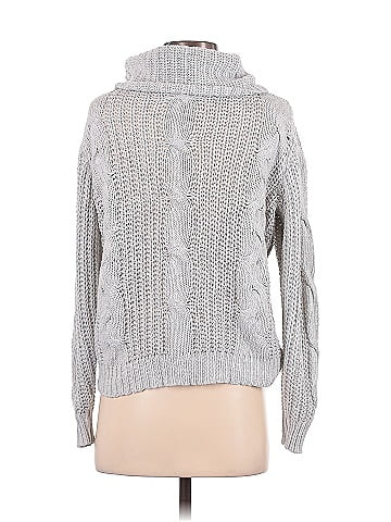 Woven Heart Turtleneck Sweater (view 2)