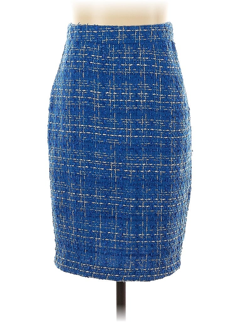 Pre-owned Sandro Formal Skirt In Blue