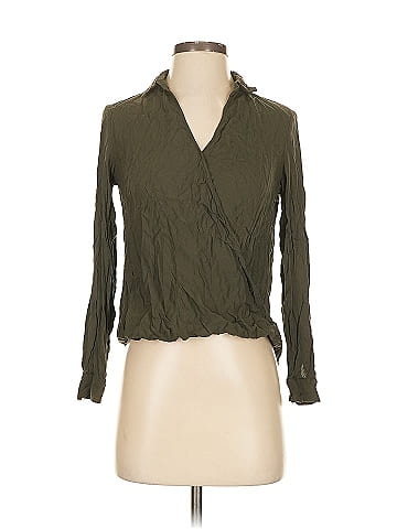 Bershka Long Sleeve Blouse (view 1)