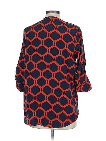 Peach Love 3/4 Sleeve Blouse (view 2)