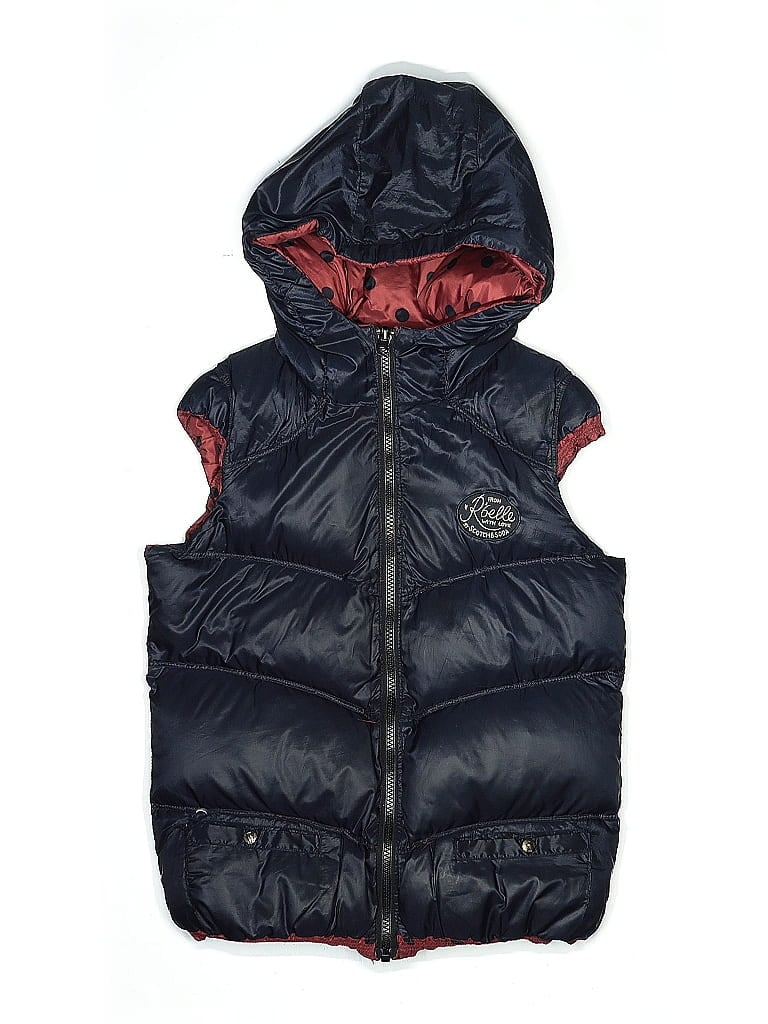 Scotch & Soda 100% Polyester Solid Blue Vest Size 14 (big kids) - photo 1