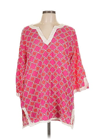 Top It Off 3/4 Sleeve Blouse (view 1)