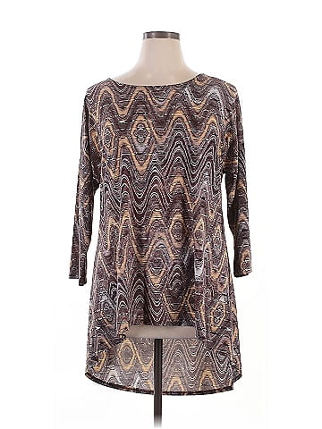 Azules 3/4 Sleeve Top (view 1)