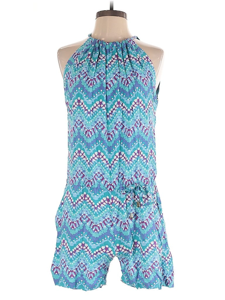 Click to view more detailed imagery on our partner's website Pre-owned Escapada Romper In Blue