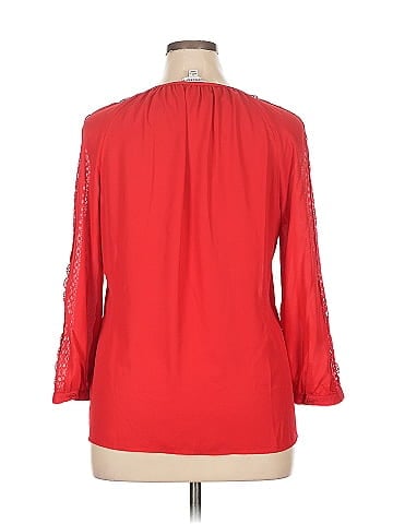 Counterparts 3/4 Sleeve Blouse (view 2)