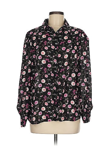 Elie Tahari Long Sleeve Blouse (view 1)