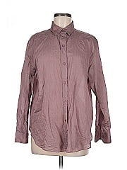 Massimo Dutti Long Sleeve Button Down Shirt
