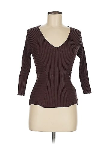 August Silk Pullover Sweater (view 1)