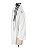 Adidas 100% Polyester White Track Jacket Size P (petite) - photo 4
