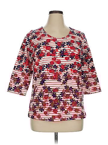Jessica London 3/4 Sleeve T-Shirt (view 1)